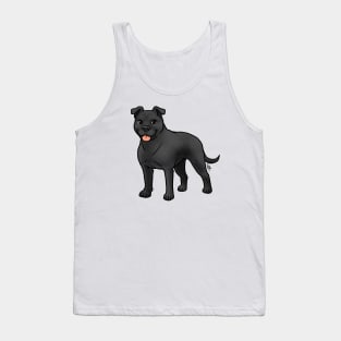 Dog - American Staffordshire Terrier - Natural Black Tank Top